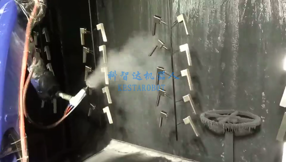 門(mén)把手噴漆機(jī)器人(圖2) 門(mén)把手噴漆機(jī)器人(圖2)