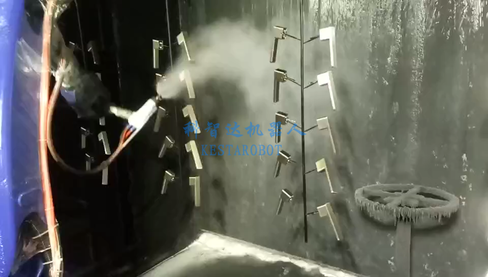 門(mén)把手噴漆機(jī)器人(圖4) 門(mén)把手噴漆機(jī)器人(圖4)